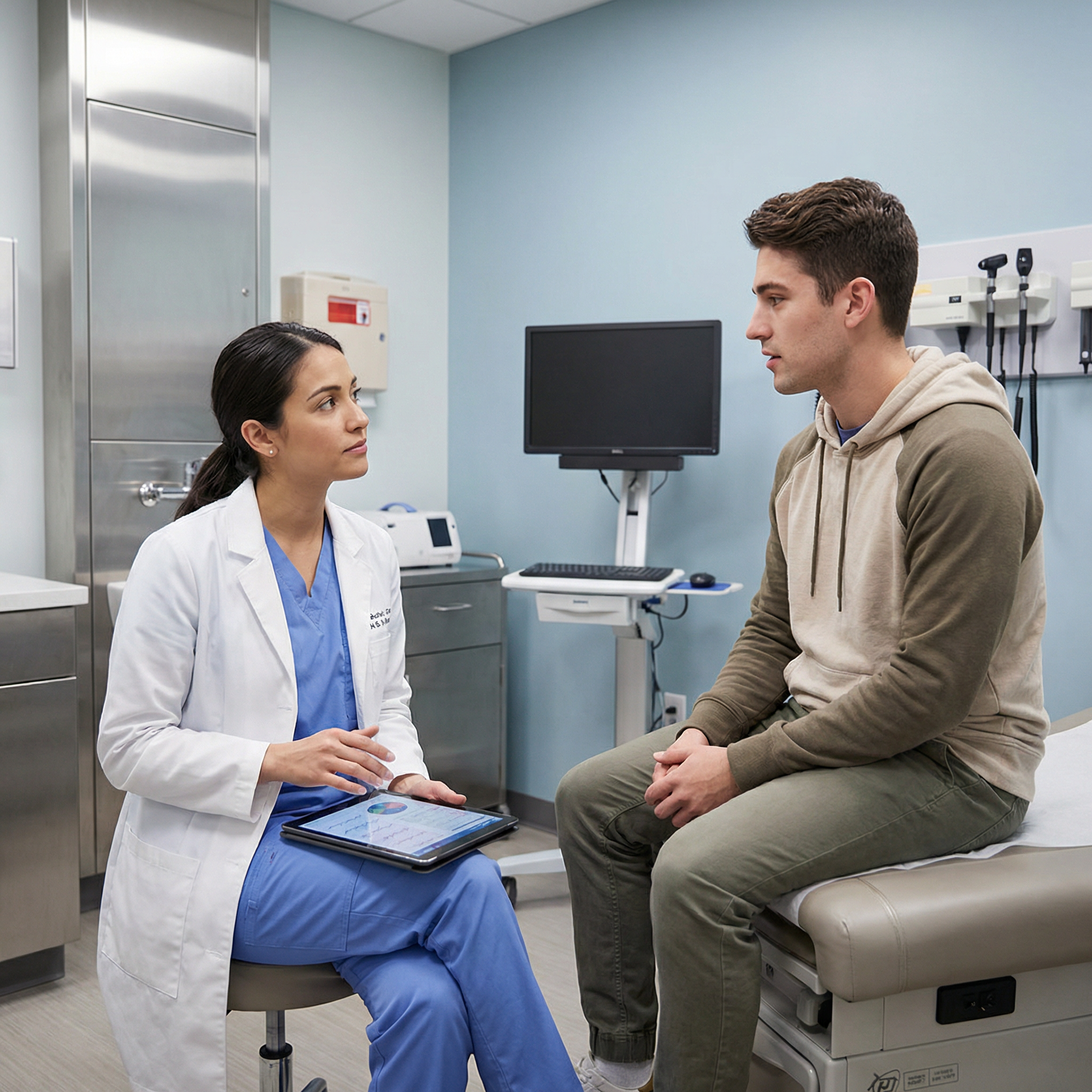 Medical team at work